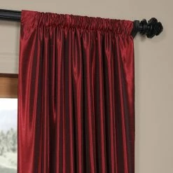Best reviews of 🤩 Exclusive Fabrics Ex. Fabrics Ruby Vintage Faux Textured Dupioni Silk Curtain (1 Panel) 🔥 -Exclusive Fabrics SHOP Exclusive Fabrics Ruby Vintage Faux Textured Dupioni Silk 50 inch Curtain Panel 53b57864 6823 47f9 8735 155edec3ef35