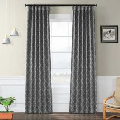 Promo 🔔 Exclusive Fabrics Seville Room Darkening Curtain Panel Pair (2 Panels) Seville Gold ⭐