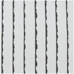 Cheapest ⭐ Exclusive Fabrics Sharkskin Printed Cotton Curtain (1 Panel) Sharkskin Black Stripe ❤️ -Exclusive Fabrics SHOP Exclusive Fabrics Sharkskin Printed Cotton Curtain Panel 14