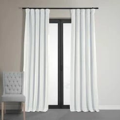 Flash Sale 🎉 Exclusive Fabrics Signature Blackout Velvet Curtain (1 Panel) Cabernet 😍 -Exclusive Fabrics SHOP Exclusive Fabrics Signature Blackout Velvet Curtain 281 Panel29 10