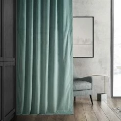 Flash Sale 🎉 Exclusive Fabrics Signature Blackout Velvet Curtain (1 Panel) Cabernet 😍 -Exclusive Fabrics SHOP Exclusive Fabrics Signature Blackout Velvet Curtain 281 Panel29 12