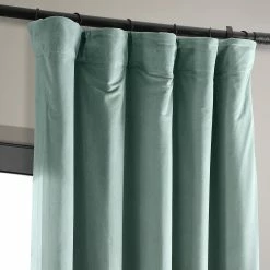 Flash Sale 🎉 Exclusive Fabrics Signature Blackout Velvet Curtain (1 Panel) Cabernet 😍 -Exclusive Fabrics SHOP Exclusive Fabrics Signature Blackout Velvet Curtain 281 Panel29 13