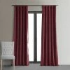 Flash Sale 🧨 Exclusive Fabrics Signature Burgundy Velvet Blackout Curtain (1 Panel) 😍