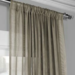 Discount 🔥 Exclusive Fabrics Signature Double Layer Sheer Curtain Panel (1 Panel) Off White ❤️ -Exclusive Fabrics SHOP Exclusive Fabrics Signature Double Layer Sheer Curtain Panel 0f76cb3b 13f3 4f52 b370 42df62c3cadf
