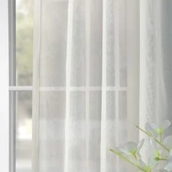 Discount 🔥 Exclusive Fabrics Signature Double Layer Sheer Curtain Panel (1 Panel) Off White ❤️ -Exclusive Fabrics SHOP Exclusive Fabrics Signature Double Layer Sheer Curtain Panel 8f56c50d 9b6d 4572 b5f4 7aeeebbd2d3d
