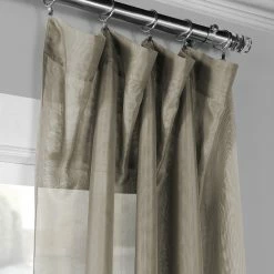 Discount 🔥 Exclusive Fabrics Signature Double Layer Sheer Curtain Panel (1 Panel) Off White ❤️ -Exclusive Fabrics SHOP Exclusive Fabrics Signature Double Layer Sheer Curtain Panel fd96c9e6 c787 4cfc 9ae6 c71f1dd75d8a
