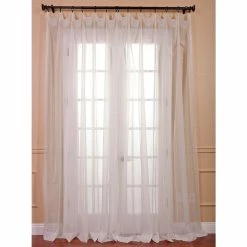 Outlet ⌛ Exclusive Fabrics Signature Extra Wide Sheer Curtain Panel (1 Panel) White 🌟 -Exclusive Fabrics SHOP Exclusive Fabrics Signature Extra Wide Sheer Curtain Panel c61d18b8 a677 45a9 ab66 430a9c6c4784