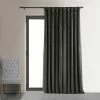 Budget 🤩 Exclusive Fabrics Signature Extra Wide Blackout Velvet Curtain (1 Panel) Blackforest Green 🌟 -Exclusive Fabrics SHOP Exclusive Fabrics Signature Extrawide Blackout Velvet Curtain 281 Panel29