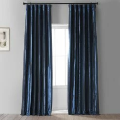 Top 10 👏 Exclusive Fabrics Signature Faux Silk Taffeta Hotel Blackout Curtain (1 Panel) Tablet Grey 👍 -Exclusive Fabrics SHOP Exclusive Fabrics Signature Faux Silk Taffeta Hotel Blackout Curtain 4
