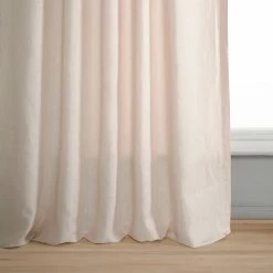Wholesale ⭐ Exclusive Fabrics Signature French Linen Sheer Curtain (1 Panel) Cherry Blossom Pink 🤩 -Exclusive Fabrics SHOP Exclusive Fabrics Signature French Linen Sheer Curtain 281 Panel29 9