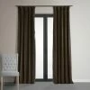 Promo 🎉 Exclusive Fabrics Signature Java Blackout Velvet Curtain (1 Panel) 🔥 -Exclusive Fabrics SHOP Exclusive Fabrics Signature Java Blackout Velvet Curtain 281 Panel29