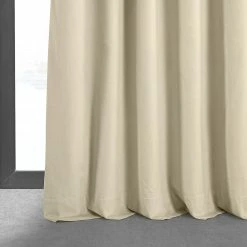 Best deal 🔔 Exclusive Fabrics Signature Light Beige Velvet Curtain (1 Panel) Alabaster Beige ✔️ 18 Best deal 🔔 Exclusive Fabrics Signature Light Beige Velvet Curtain (1 Panel) Alabaster Beige ✔️ -Exclusive Fabrics SHOP Exclusive Fabrics Signature Light Beige Velvet Curtain 281 Panel29 6