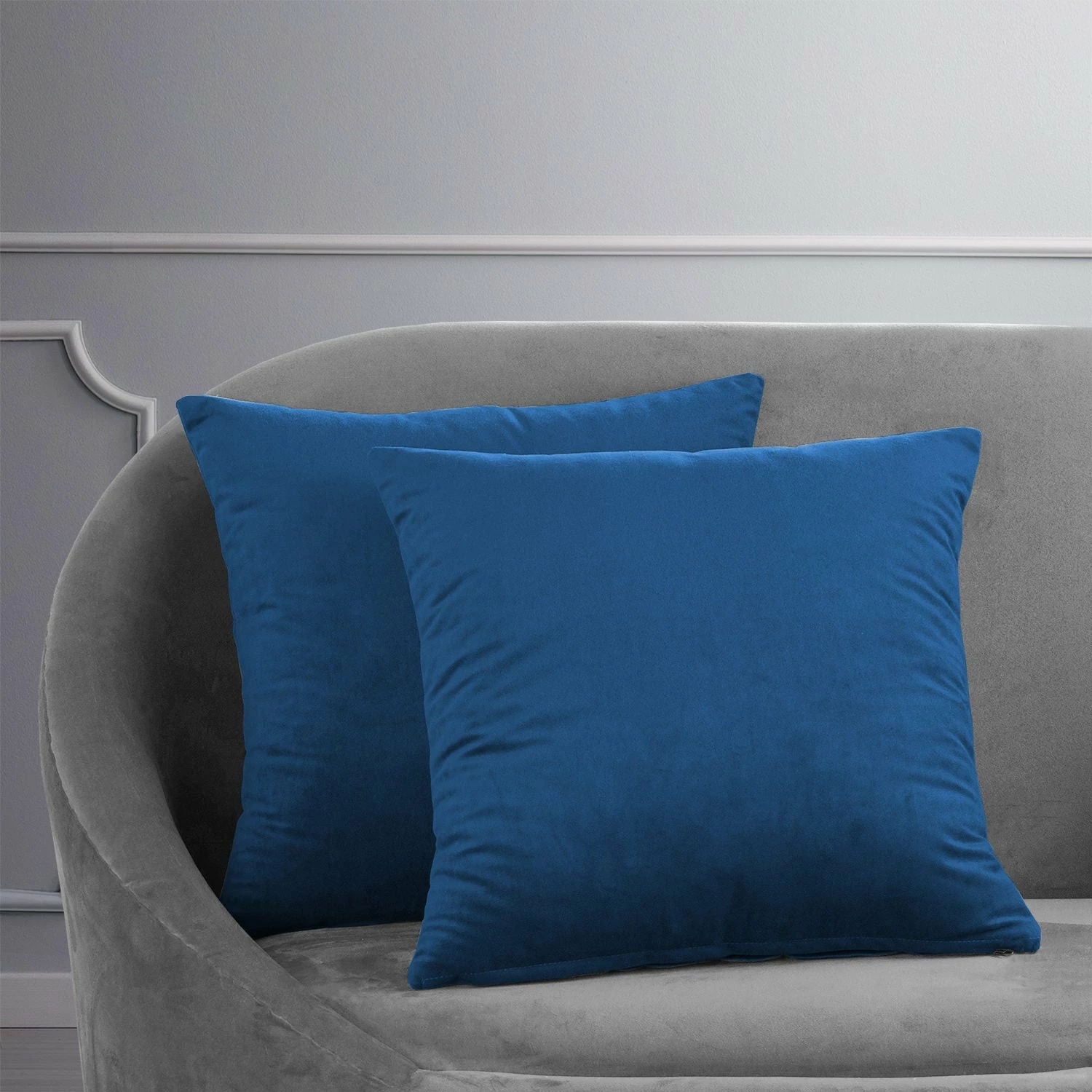 Coupon 😉 Exclusive Fabrics Signature Velvet Cushion Cover (Set Of 2) Neutral Ground 💯 15 Coupon 😉 Exclusive Fabrics Signature Velvet Cushion Cover (Set Of 2) Neutral Ground 💯 - Image 13