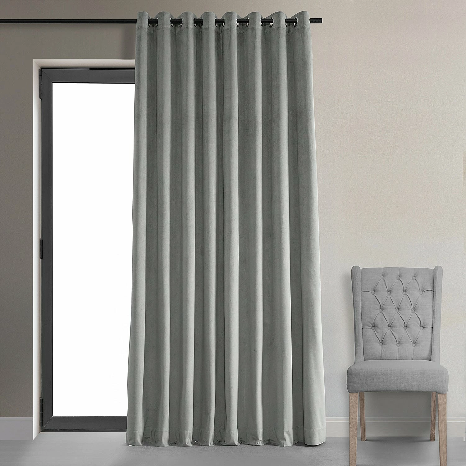Best reviews of 🛒 Exclusive Fabrics Signature Velvet Extra-wide Grommet Blackout Curtain Panel Off White 🌟 10 Best reviews of 🛒 Exclusive Fabrics Signature Velvet Extra-wide Grommet Blackout Curtain Panel Off White 🌟 - Image 8