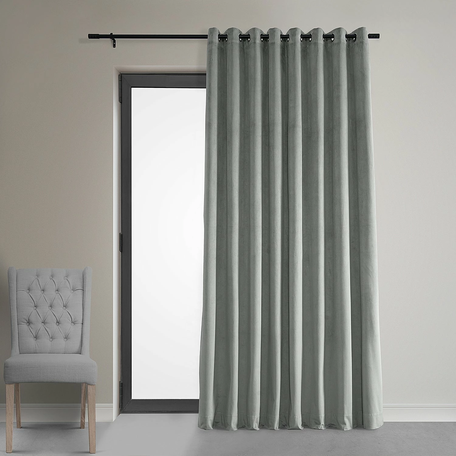Best reviews of 🛒 Exclusive Fabrics Signature Velvet Extra-wide Grommet Blackout Curtain Panel Off White 🌟 3 Best reviews of 🛒 Exclusive Fabrics Signature Velvet Extra-wide Grommet Blackout Curtain Panel Off White 🌟
