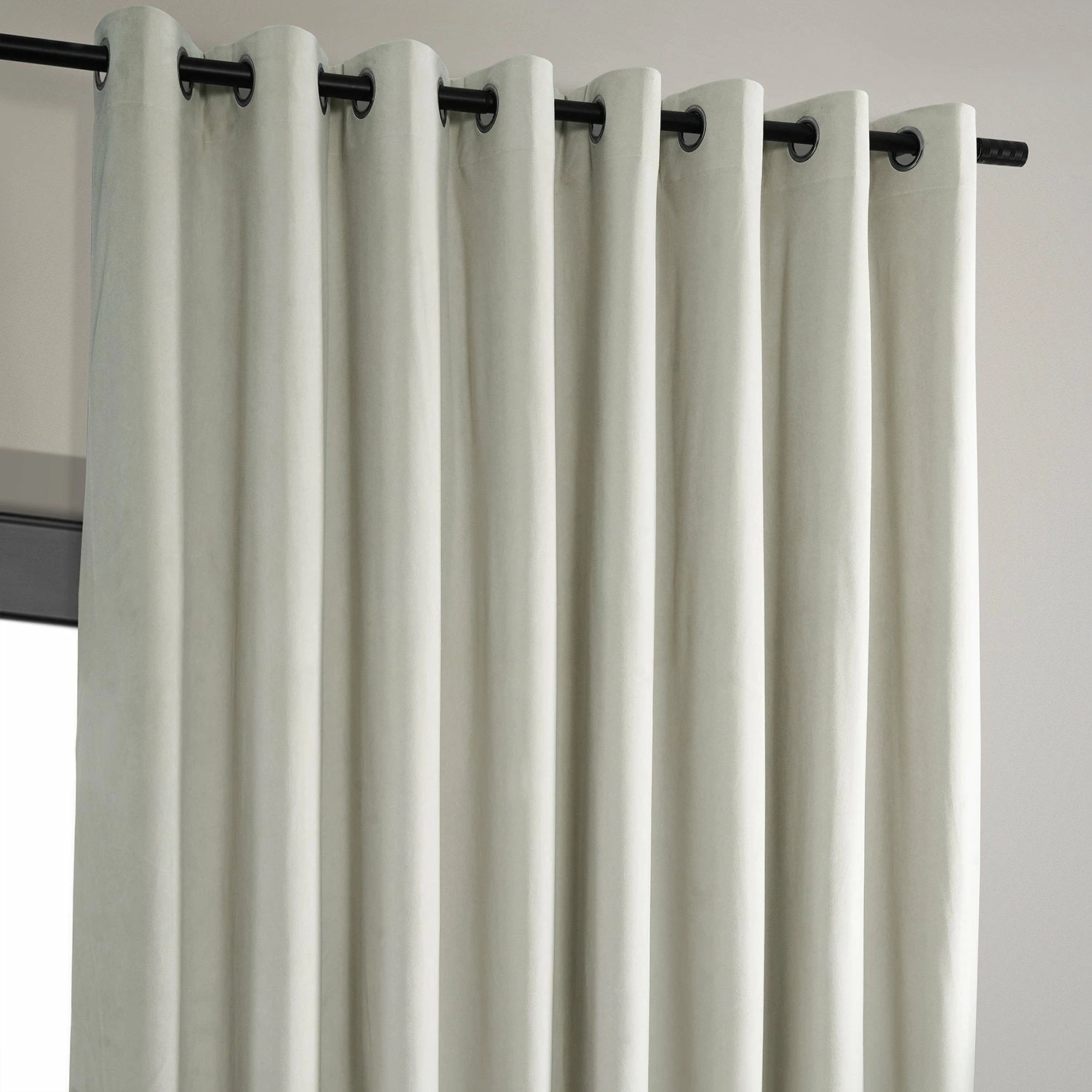 Best reviews of 🛒 Exclusive Fabrics Signature Velvet Extra-wide Grommet Blackout Curtain Panel Off White 🌟 6 Best reviews of 🛒 Exclusive Fabrics Signature Velvet Extra-wide Grommet Blackout Curtain Panel Off White 🌟 - Image 4