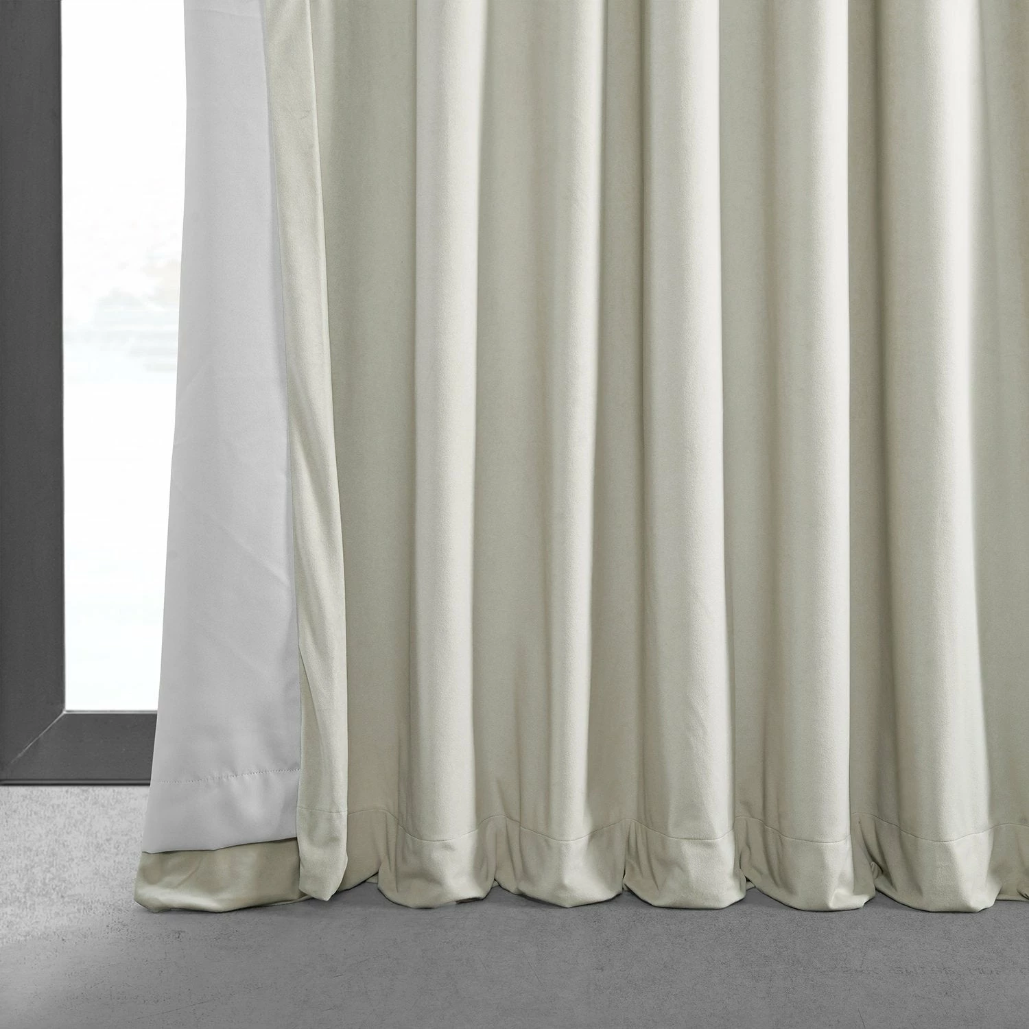 Best reviews of 🛒 Exclusive Fabrics Signature Velvet Extra-wide Grommet Blackout Curtain Panel Off White 🌟 8 Best reviews of 🛒 Exclusive Fabrics Signature Velvet Extra-wide Grommet Blackout Curtain Panel Off White 🌟 - Image 6