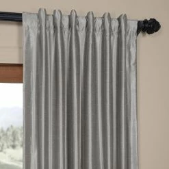 Flash Sale โญ Exclusive Fabrics Ex. Fabrics Silver Faux Textured Dupioni Silk Curtain (1 Panel) ๐คฉ 15 Flash Sale โญ Exclusive Fabrics Ex. Fabrics Silver Faux Textured Dupioni Silk Curtain (1 Panel) ๐คฉ -Exclusive Fabrics SHOP Exclusive Fabrics Silver Vintage Faux Textured Dupioni Silk Curtain Panel 564ffe54 4ca0 4b45 88b7 eb3e90438932 1000