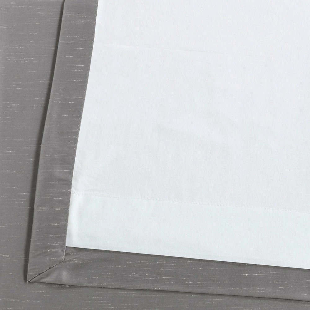 Flash Sale โญ Exclusive Fabrics Ex. Fabrics Silver Faux Textured Dupioni Silk Curtain (1 Panel) ๐คฉ 8 Flash Sale โญ Exclusive Fabrics Ex. Fabrics Silver Faux Textured Dupioni Silk Curtain (1 Panel) ๐คฉ - Image 6