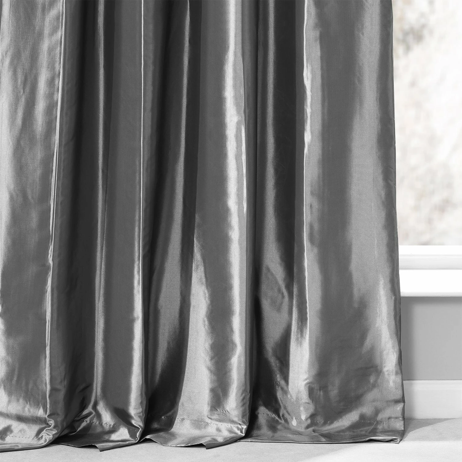 Cheap ๐ Exclusive Fabrics Single Ruched Faux Solid Taffeta Curtain (1 Panel) Mushroom ๐ฅ 16 Cheap ๐ Exclusive Fabrics Single Ruched Faux Solid Taffeta Curtain (1 Panel) Mushroom ๐ฅ - Image 14