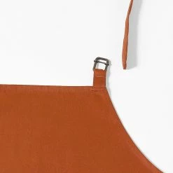Best reviews of ✔️ Exclusive Fabrics Solid Cotton Apron - 27 X 34 Bombay Rust ✔️ -Exclusive Fabrics SHOP Exclusive Fabrics Solid Cotton Apron 8