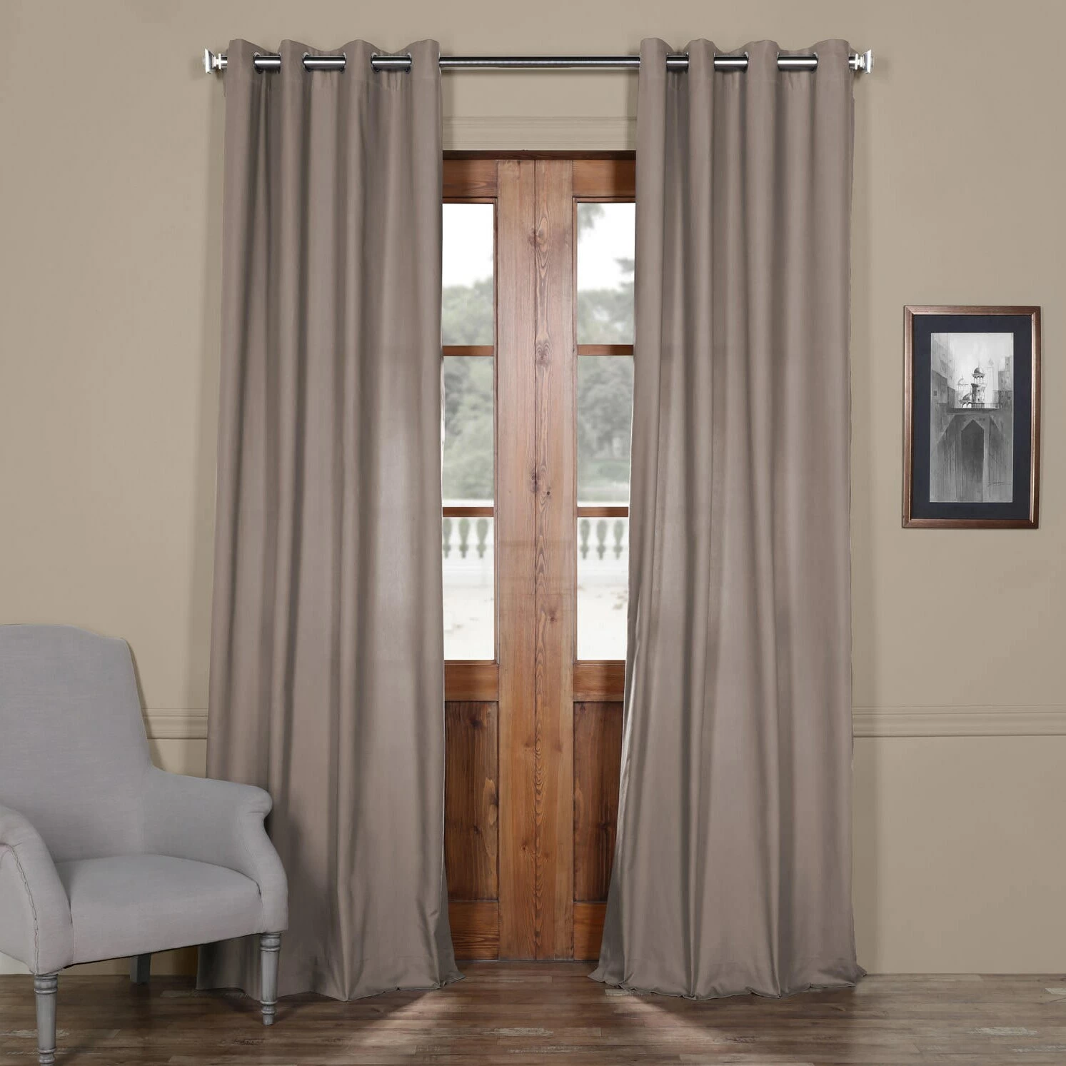 Best reviews of 😍 Exclusive Fabrics Solid Cotton Grommet Curtain (1 Panel) Mountain Moss 👍 4 Best reviews of 😍 Exclusive Fabrics Solid Cotton Grommet Curtain (1 Panel) Mountain Moss 👍 - Image 2