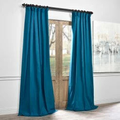 Wholesale 🔔 Exclusive Fabrics Solid Cotton True Blackout Curtain (1 Panel) White ✔️ -Exclusive Fabrics SHOP Exclusive Fabrics Solid Cotton True Blackout Curtain 281 Panel29 2