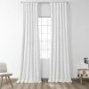 Wholesale 🔔 Exclusive Fabrics Solid Cotton True Blackout Curtain (1 Panel) White ✔️ -Exclusive Fabrics SHOP Exclusive Fabrics Solid Cotton True Blackout Curtain Panel