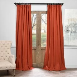 Wholesale 🔔 Exclusive Fabrics Solid Cotton True Blackout Curtain (1 Panel) White ✔️ -Exclusive Fabrics SHOP Exclusive Fabrics Solid Cotton True Blackout Curtain Panel 6