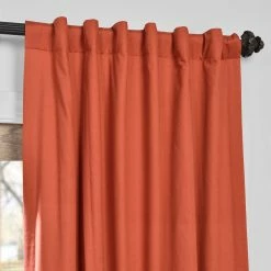 Wholesale 🔔 Exclusive Fabrics Solid Cotton True Blackout Curtain (1 Panel) White ✔️ -Exclusive Fabrics SHOP Exclusive Fabrics Solid Cotton True Blackout Curtain Panel 9