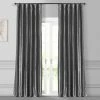 Cheapest 😀 Exclusive Fabrics Solid Faux Silk Taffeta Graphite Single Curtain (1 Panel) 🌟 -Exclusive Fabrics SHOP Exclusive Fabrics Solid Faux Silk Taffeta Graphite Single Curtain 281 Panel29