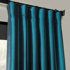 Cheap 👏 Exclusive Fabrics Solid Faux Silk Taffeta Mediterranean Curtain (1 Panel) 🔔 12 Cheap 👏 Exclusive Fabrics Solid Faux Silk Taffeta Mediterranean Curtain (1 Panel) 🔔 -Exclusive Fabrics SHOP Exclusive Fabrics Solid Faux Silk Taffeta Mediterranean Curtain Panel 2