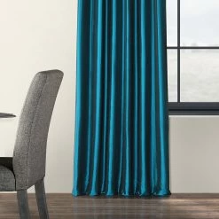 Cheap 👏 Exclusive Fabrics Solid Faux Silk Taffeta Mediterranean Curtain (1 Panel) 🔔 14 Cheap 👏 Exclusive Fabrics Solid Faux Silk Taffeta Mediterranean Curtain (1 Panel) 🔔 -Exclusive Fabrics SHOP Exclusive Fabrics Solid Faux Silk Taffeta Mediterranean Curtain Panel 4