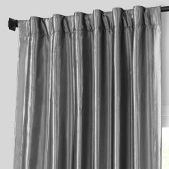 Best reviews of 🔔 Exclusive Fabrics Solid Faux Silk Taffeta Platinum Single Curtain (1 Panel) 🎁 -Exclusive Fabrics SHOP Exclusive Fabrics Solid Faux Silk Taffeta Platinum Single Curtain 281 Panel29 4