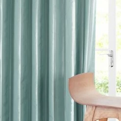 Best Sale π Exclusive Fabrics Solid Faux Silk Taffeta Robin's Egg Curtain (1 Panel) 𧨠15 Best Sale π Exclusive Fabrics Solid Faux Silk Taffeta Robin's Egg Curtain (1 Panel) 𧨠-Exclusive Fabrics SHOP Exclusive Fabrics Solid Faux Silk Taffeta Robin27s Egg Curtain Panel 5