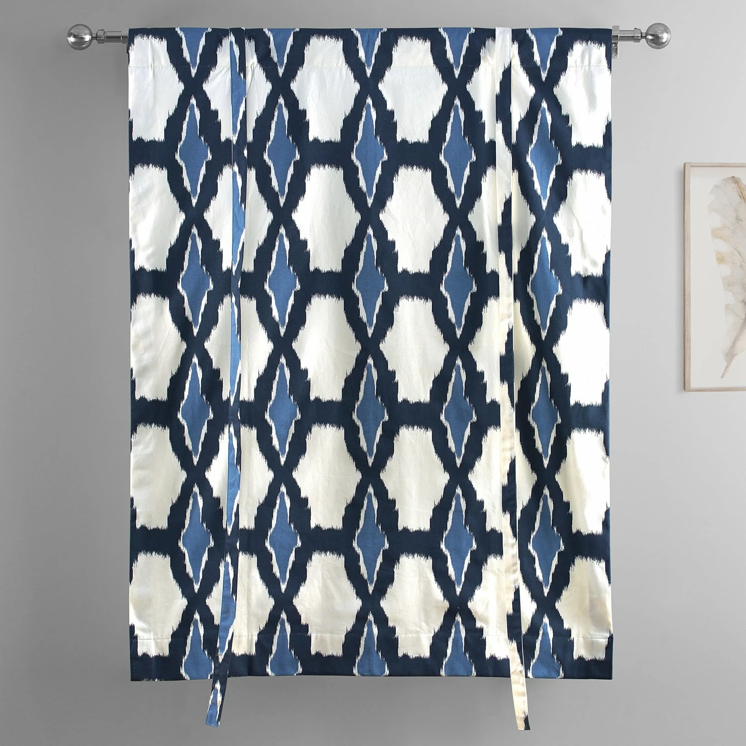 Coupon π Exclusive Fabrics Sorong Printed Cotton Tie-Up Window Shade - 46 X 63 π― 9 Coupon π Exclusive Fabrics Sorong Printed Cotton Tie-Up Window Shade - 46 X 63 π― - Image 7