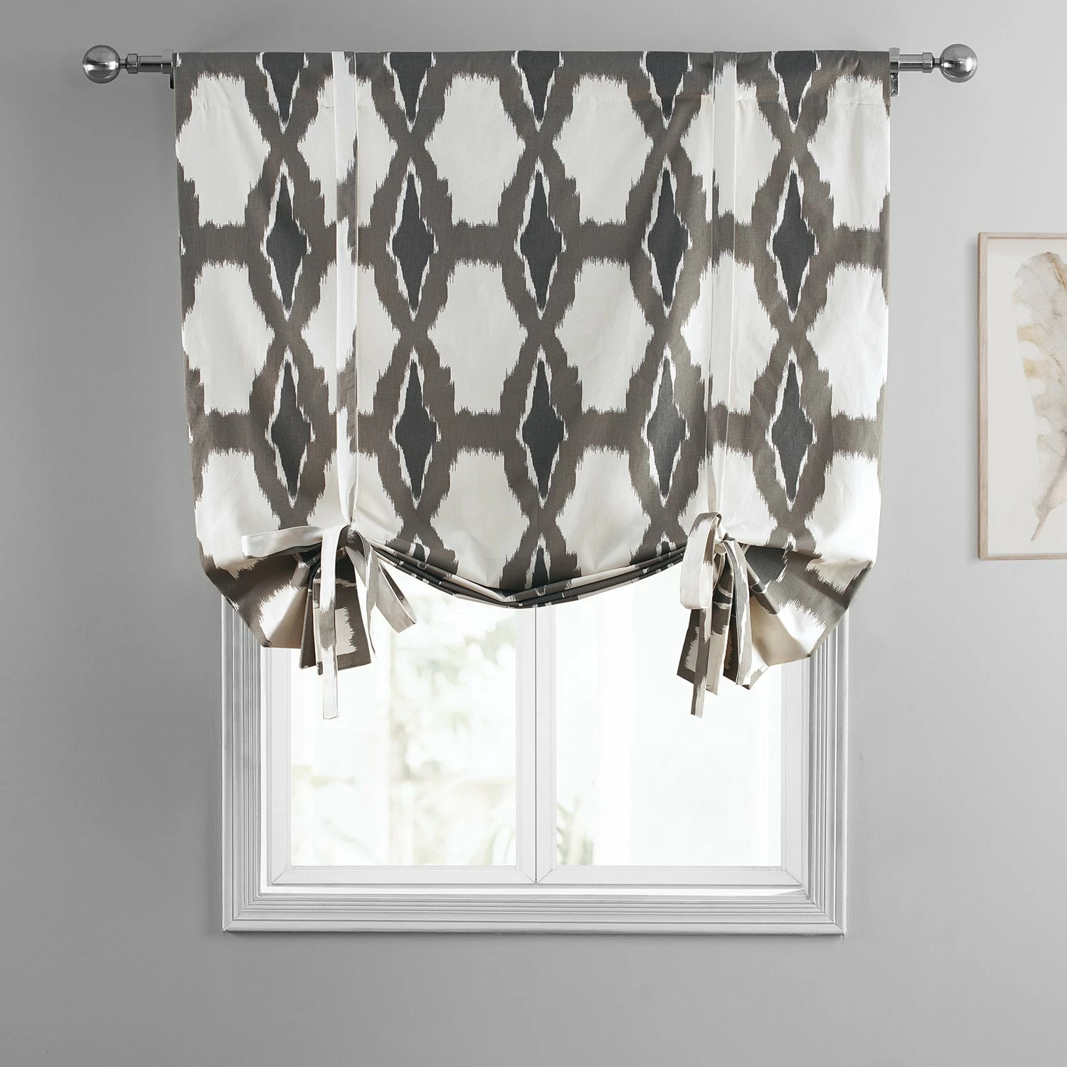 Coupon π Exclusive Fabrics Sorong Printed Cotton Tie-Up Window Shade - 46 X 63 π― 12 Coupon π Exclusive Fabrics Sorong Printed Cotton Tie-Up Window Shade - 46 X 63 π― - Image 10