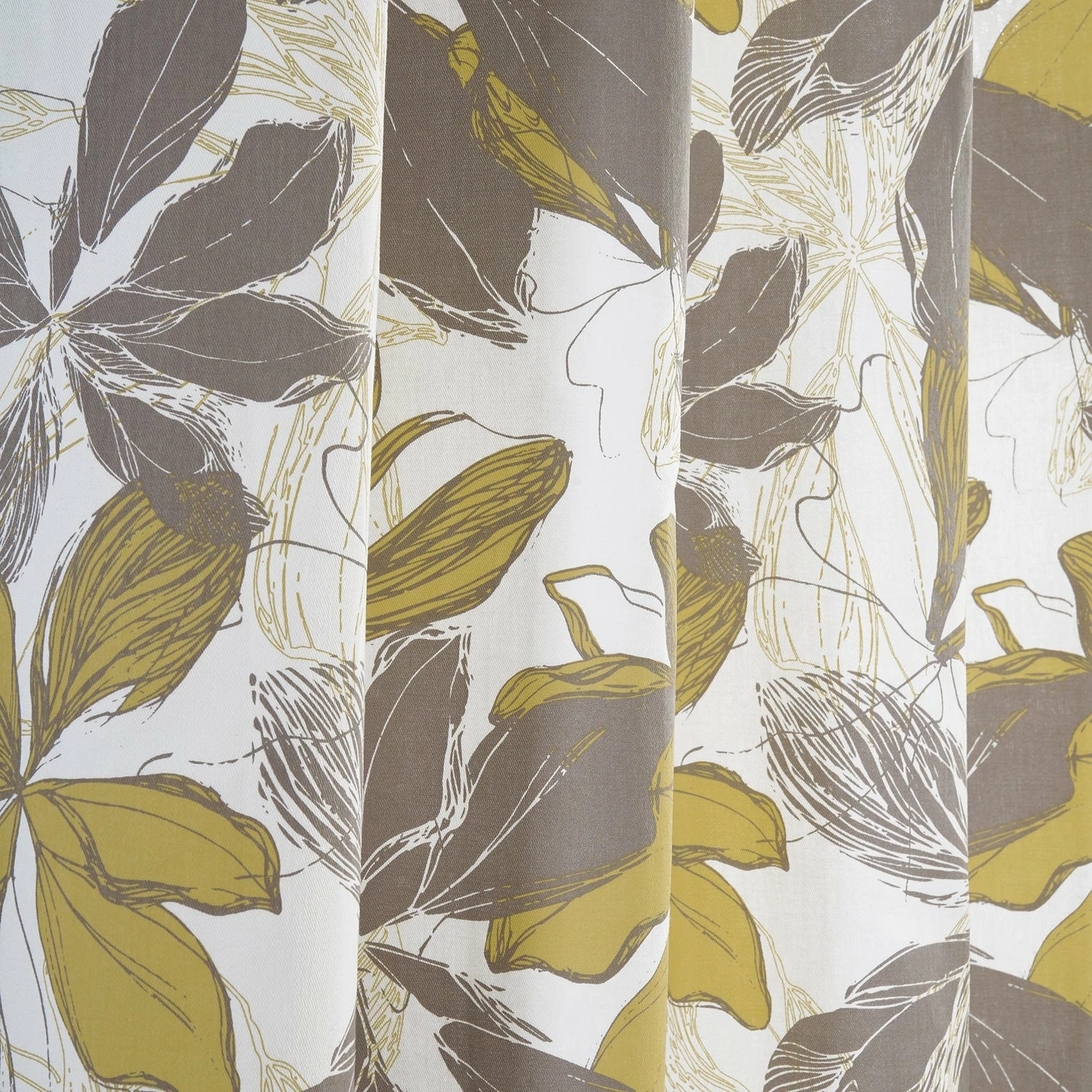 Budget 😀 Exclusive Fabrics Sunny Day Printed Cotton Curtain (1 Panel) Sunny Day Gold 😍 10 Budget 😀 Exclusive Fabrics Sunny Day Printed Cotton Curtain (1 Panel) Sunny Day Gold 😍 - Image 8