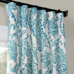 Outlet 🤩 Exclusive Fabrics Tea Time Room Darkening Curtain Panel Pair (2 Panels) Tea Time China Blue ⌛ 27 Outlet 🤩 Exclusive Fabrics Tea Time Room Darkening Curtain Panel Pair (2 Panels) Tea Time China Blue ⌛ -Exclusive Fabrics SHOP Exclusive Fabrics Tea Time China Blue Blackout Curtain Panel Pair 9