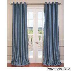 Budget 🔥 Exclusive Fabrics Textured Dupioni Faux Silk 108-inch Blackout Grommet Curtain (1 Panel) - 50 X 108 Silver 🔔 -Exclusive Fabrics SHOP Exclusive Fabrics Textured Dupioni Faux Silk 108 inch Blackout Grommet Curtain Panel 41b73d3d 000d 4097 a6a5 290e0fe6a15d 1000