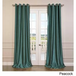 Budget ✔️ Exclusive Fabrics Textured Dupioni Faux Silk 84-inch Grommet Blackout Grommet Curtain (1 Panel) - 50 X 84 Silver 😉 27 Budget ✔️ Exclusive Fabrics Textured Dupioni Faux Silk 84-inch Grommet Blackout Grommet Curtain (1 Panel) - 50 X 84 Silver 😉 -Exclusive Fabrics SHOP Exclusive Fabrics Textured Dupioni Faux Silk Grommet 84 inch Blackout Grommet Curtain Panel 00775211 0bad 4f3a bdbf 1bfba7ee98fc 1000