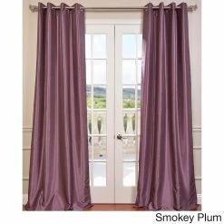 Budget ✔️ Exclusive Fabrics Textured Dupioni Faux Silk 84-inch Grommet Blackout Grommet Curtain (1 Panel) - 50 X 84 Silver 😉 25 Budget ✔️ Exclusive Fabrics Textured Dupioni Faux Silk 84-inch Grommet Blackout Grommet Curtain (1 Panel) - 50 X 84 Silver 😉 -Exclusive Fabrics SHOP Exclusive Fabrics Textured Dupioni Faux Silk Grommet 84 inch Blackout Grommet Curtain Panel 699cce64 14a5 4f90 a05d 0238c15faa3d 1000