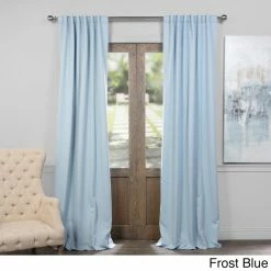 Outlet 💯 Exclusive Fabrics Blackout Room Darkening 84-inch Curtain Panel Pair (2 Panels) Dragonfly Teal 😉 -Exclusive Fabrics SHOP Exclusive Fabrics Thermal Insulated Solid Blackout 84 inch Curtain Panel Pair 5f7732f7 7097 49a5 90c9 3f36f9a774a5 1000