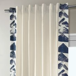 Budget ❤️ Exclusive Fabrics Traid Solid Cotton Bordered Curtain (1 Panel) Traid Gold 🔔 -Exclusive Fabrics SHOP Exclusive Fabrics Traid Solid Cotton Bordered Curtain 281 Panel29 5