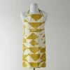 Hot Sale 👏 Exclusive Fabrics Triad Printed Cotton Apron - 27 X 34 👏 -Exclusive Fabrics SHOP Exclusive Fabrics Triad Printed Cotton Apron