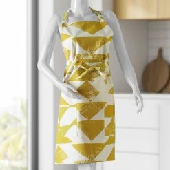Hot Sale 👏 Exclusive Fabrics Triad Printed Cotton Apron - 27 X 34 👏 11 Hot Sale 👏 Exclusive Fabrics Triad Printed Cotton Apron - 27 X 34 👏 -Exclusive Fabrics SHOP Exclusive Fabrics Triad Printed Cotton Apron 2