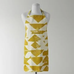 Hot Sale 👏 Exclusive Fabrics Triad Printed Cotton Apron - 27 X 34 👏