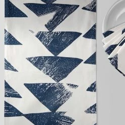 Wholesale 🔥 Exclusive Fabrics Triad Printed Cotton Table Runner & Placemats Triad Gold ✨ -Exclusive Fabrics SHOP Exclusive Fabrics Triad Printed Cotton Table Runner 26 Placemats 14