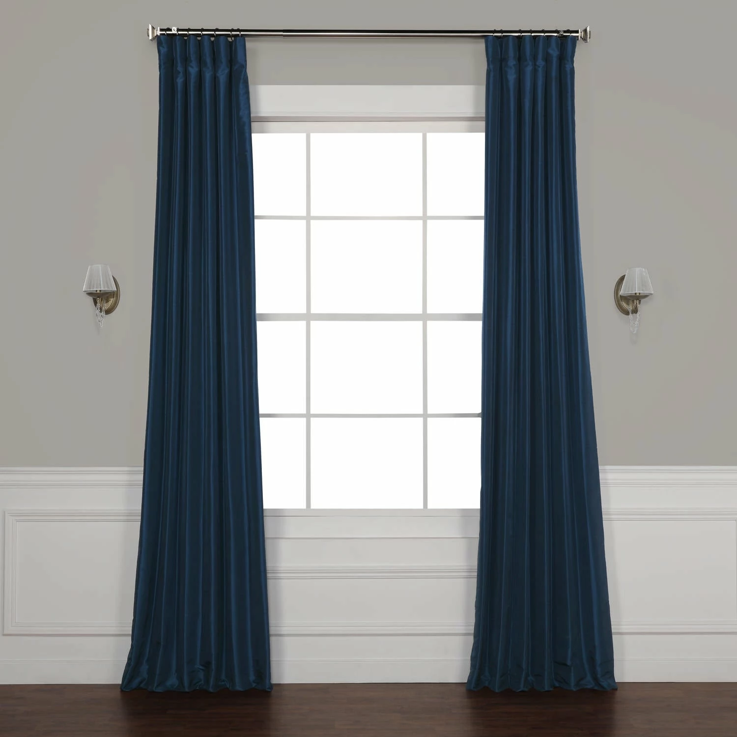 Best Sale ⌛ Exclusive Fabrics Blackout Textured Faux Dupioni Silk Curtain Panel Ruby ✨ 12 Best Sale ⌛ Exclusive Fabrics Blackout Textured Faux Dupioni Silk Curtain Panel Ruby ✨ - Image 10