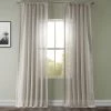 Cheapest ๐ Exclusive Fabrics Tumbleweed Faux Linen Sheer Curtain Panel (1 Panel) ๐ 1 Cheapest ๐ Exclusive Fabrics Tumbleweed Faux Linen Sheer Curtain Panel (1 Panel) ๐ -Exclusive Fabrics SHOP Exclusive Fabrics Tumbleweed Faux Linen Sheer Curtain Panel